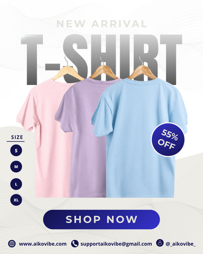 AikoVibe Essential Pastel Trio - Pack of 3