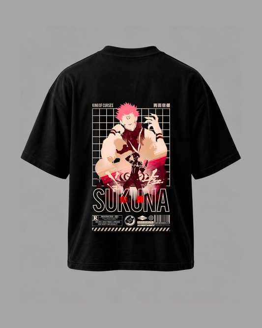Sukuna "King of Curses" Oversized Tee