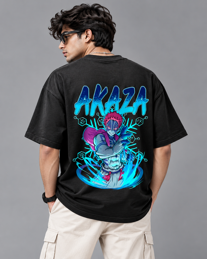 Akaza "Upper Moon 3" Oversized Tee