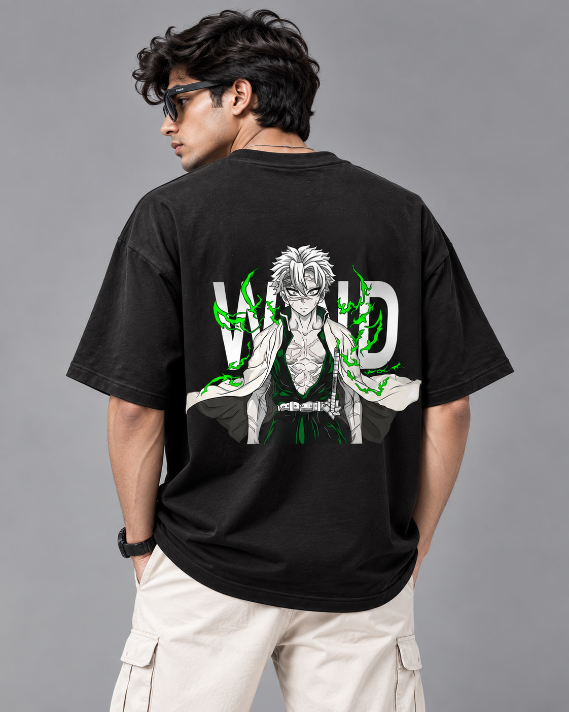 Sanemi "Wind" Oversized Tee