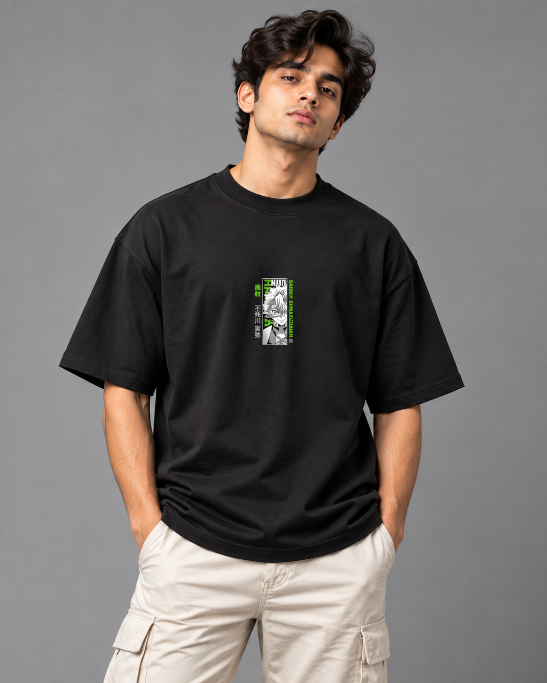 Sanemi "Wind" Oversized Tee